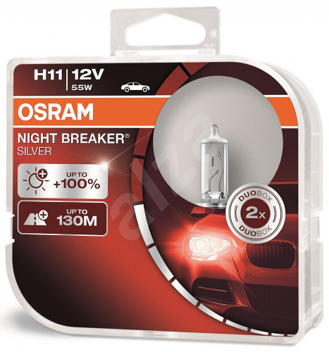 Autožárovky Osram Nightbreaker SILVER H11 55W