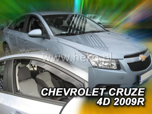 Deflektory-ofuky oken Chevrolet Cruze 5dvéř.