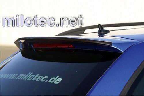 Převlek originálního spoileru na vůz Škoda Octavia RS, ABS černá metalíza