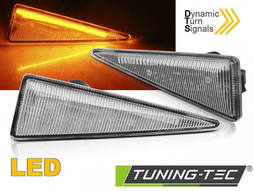 LED dynamický boční blinkr pro Renault Megane II / Scenic - bílé provedení