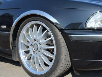 Chromové lemy blatníků BMW 5 (E39), 4-dvéř. sedan, kombi