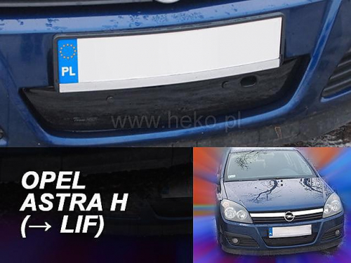 Zimní clona Opel Astra H dolní, před Facelift