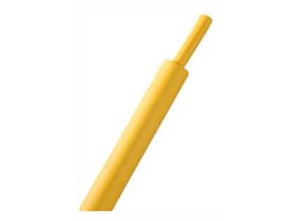 Stahovačka Flexo, průměr 2,5cm - žlutá
