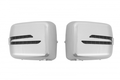 Kryty zrcátek LED blikač Mercedes G Class W463, chrom