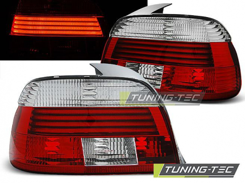 Zadní světla LED BMW E39 limo Facelift červená