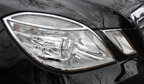 Chrom rámečky předních světel Mercedes E W212