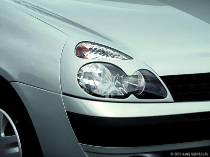Kryty předních světel Renault Clio II