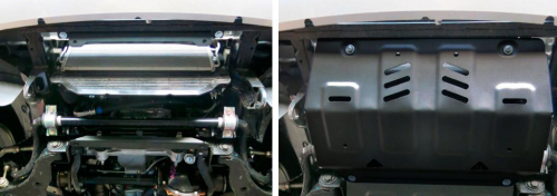 ocelový kryt radiátoru Mitsubishi Pajero Sport