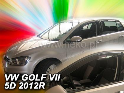 Deflektory-ofuky oken Volkswagen Golf VII 5D