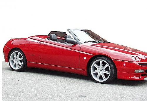 Větrná clona <br>-<small> sklopná Alfa Romeo Spider I / II / III / IV</small>