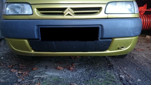 Zimní clona masky chladiče Citroen Berlingo I