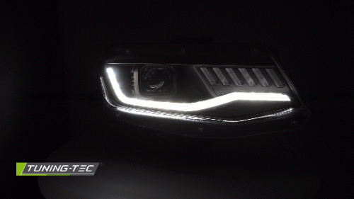 Přední xenonová světla s denním svícením a dynamickým blinkrem Chevrolet Camaro - černé provedení