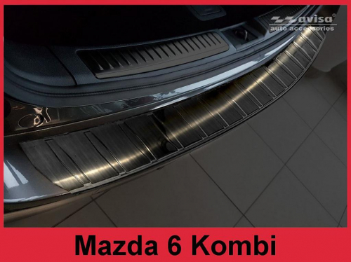 Kryt prahu zadních dveří Mazda 6 combi - černý grafit