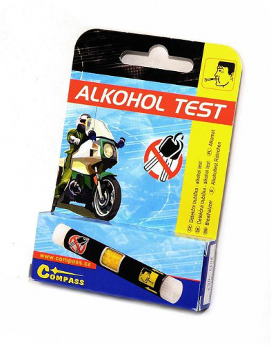 Detekční trubička - alkohol tester