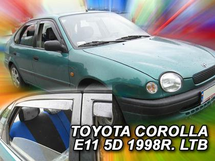 Deflektory-ofuky oken Toyota Corolla E11 htb.