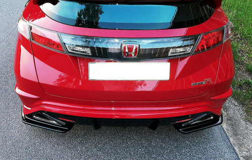Nástavky zadního nárazníku Honda Civic VIII Type-R GP
