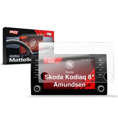 Matná folie na LCD display navigace Škoda Kodiaq