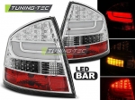 Zadní světla LED Lightbar Škoda Octavia II sedan chrom