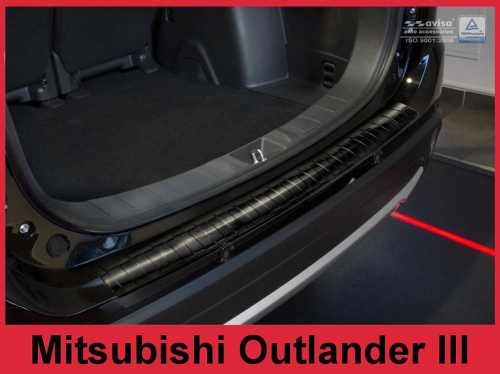 Kryt prahu zadních dveří Mitsubishi Outlander III facelift - černý grafit