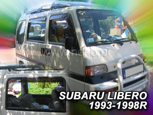 Deflektory-ofuky oken Subaru Libero (Sumo)