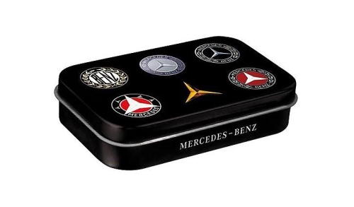 Plechová krabička s mentolkami Mint Box XL - Mercedes-Benz logo Evolution