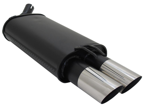 Sportovní výfuk Novus Renault Clio III 2x76mm MS-Design