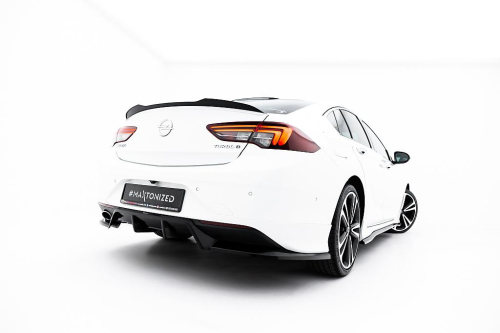 Zadní spoiler nárazníku pro Opel Insignia OPC-Line Mk2 s žebrováním