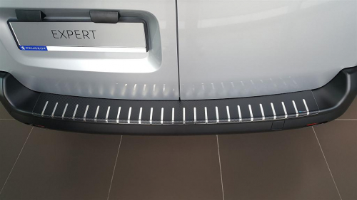 Kryt prahu pátých dveří - nerez+karbon Opel Vivaro III