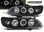 Přední světla angel eyes Honda Accord černá