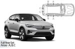 Sluneční clony CarShades Volvo C40 5-dveř.