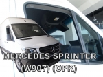 Deflektory-ofuky oken Mercedes Sprinter - krátké