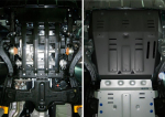 ocelový kryt motoru a radiátoru Volkswagen Amarok