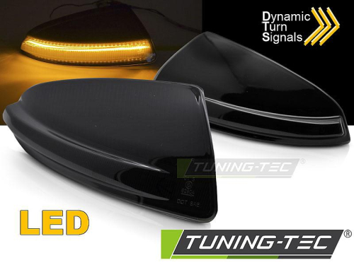 Dynamické LED blinkry do zrcátek Mercedes Vito W204 W164 - kouřové provedení