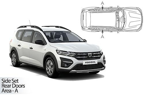 Sluneční clony CarShades Dacia Jogger 5-dveř. 