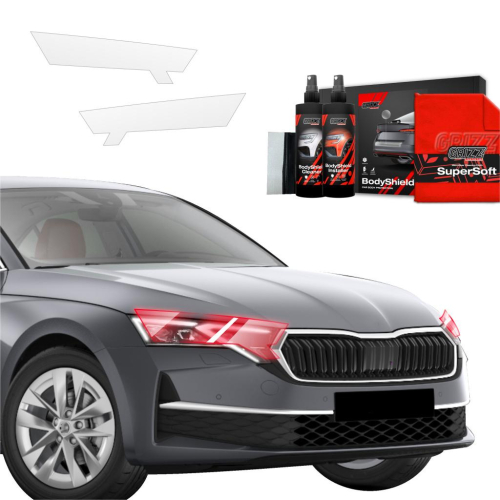 Ochranná folie GRIZZ na přední světlomety Skoda Octavia IV hatchback facelift
