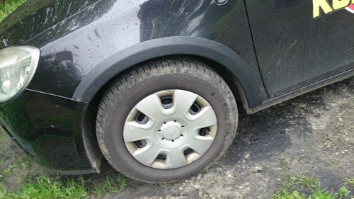 Plastové lemy blatníků Škoda Roomster/ Praktik