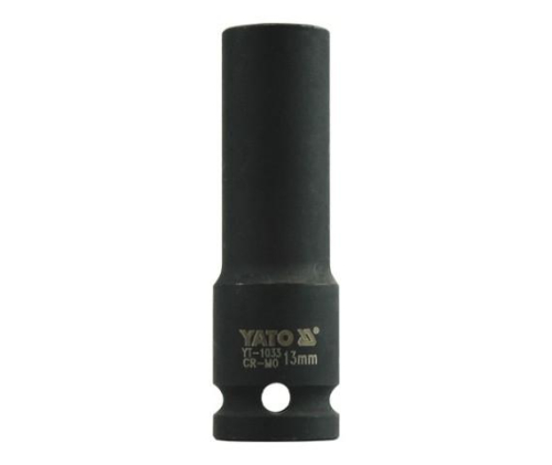 Nástavec 1/2" rázový šestihranný hluboký 13mm CrMo