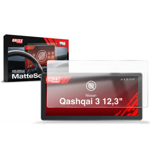 Matná folie na LCD display navigace Nissan Qashqai 3