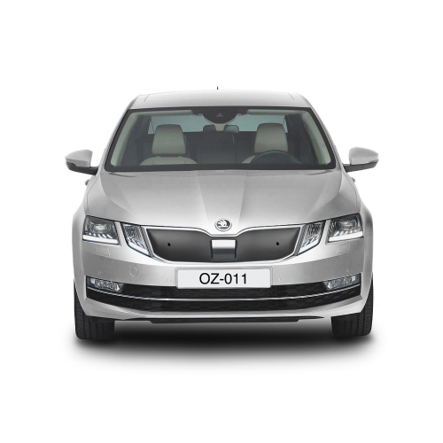 Zimní clona masky chladiče Škoda Octavia III facelift - černá