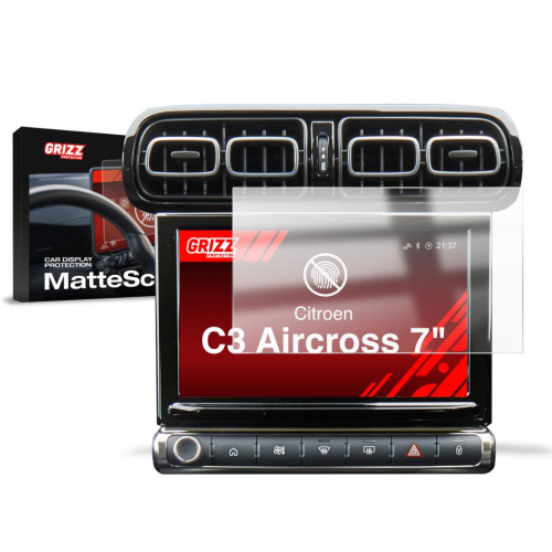Matná folie na LCD display navigace Citroen C3 Aircross