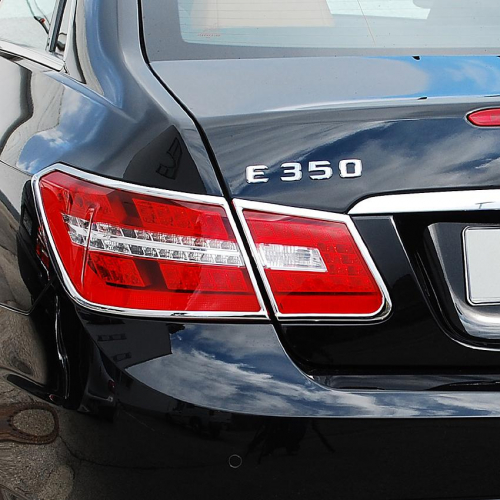 Chrom rámečky zadních světel Mercedes E-Class A207 Coupe / Cabrio