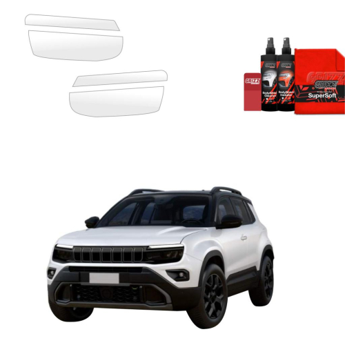 Ochranná folie GRIZZ na přední světlomety Jeep Avenger