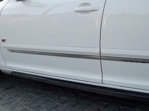 Nerezové lišty dveří Toyota Land Cruiser 150 Facelift