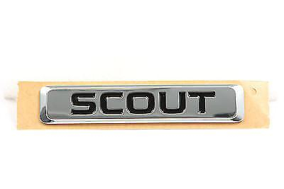 zadní nápis "SCOUT" originál pro Škoda Octavia III