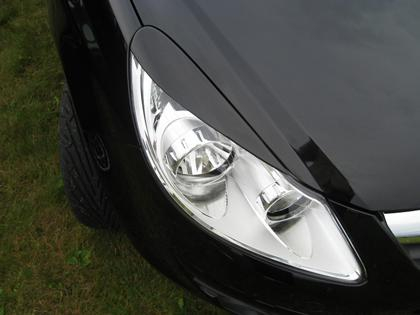 Mračítka - kryty světel Opel Corsa D