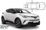 Sluneční clony CarShades Toyota C-HR, 5dvéř.