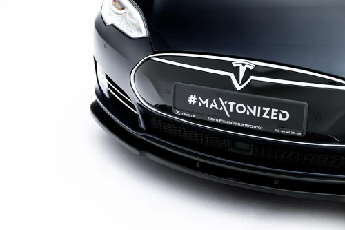 MAXTON spoiler - splitter předního nárazníku v1 Tesla model S I
