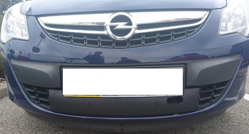 Zimní clona do nárazníku Opel Corsa D