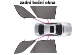 Sluneční clony CarShades NISSAN Almera II, 5-dvéř.