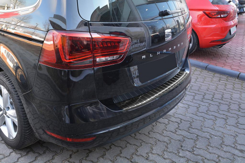 Kryt prahu zadních dveří Volkswagen Sharan II - černý grafit